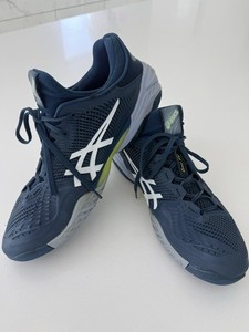 ASICS Court FF 3 Unisex Adults Tennis & Racquet Sport Shoes Blue White Yellow