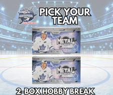 WINNIPEG JETS 25/26 Upper Deck Skybox Metal Universe 2-Box Hobby Break #5