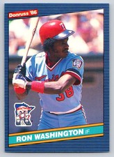 1986 Donruss - Ron Washington #560 - *Near Mint-Mint*