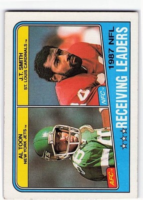 1988 Topps #216 Al Toon / J.T. Smith -