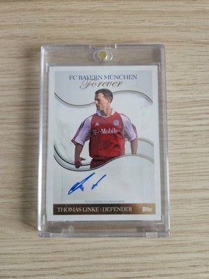 Topps FC Bayern München Forever - Thomas Linke Auto