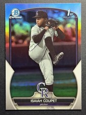 2023 Bowman Draft Chrome 1st Refractor #BDC-37 Isaiah Coupet Rockies