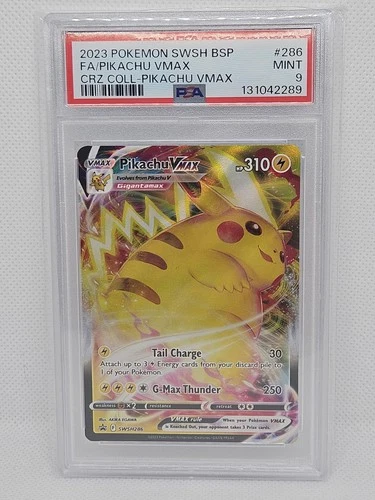 Pikachu VMAX SWSH286 Sword & Shield Promo Cards Holo PSA 9
