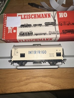 fleischmann ho waggons 1467J Inter Frigo MIB REF E3