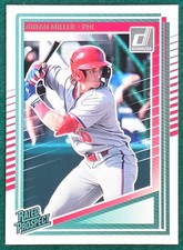 Aidan Miller - 2025 Donruss #141 - Phillies Rated Prospect Baseball Card