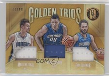 2016 Panini Gold Standard Golden Trios 11/49 Mario Hezonja Aaron Gordon #16 1u6