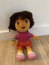 TY Beanie Buddies Dora the Explorer Plush Soft Toy Doll 12” With Backpack