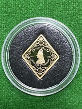 2022 Queen Victoria 125th Diamond Jubilee Anniversary Quarter Sovereign Gold  EC