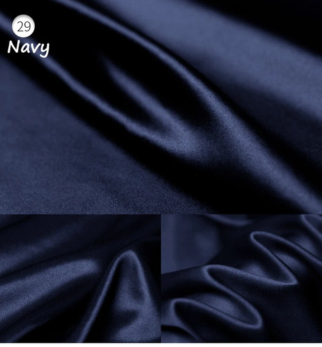 42'' Wide By Yard Stretch Silk Satin Fabric Charmeuse Soft Sleep Gown Material - Picture 19 of 20