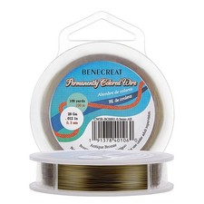Premium Tarnish-Resistant 28GA Antique Bronze Wire, 109 Yd for Jewelry Craft