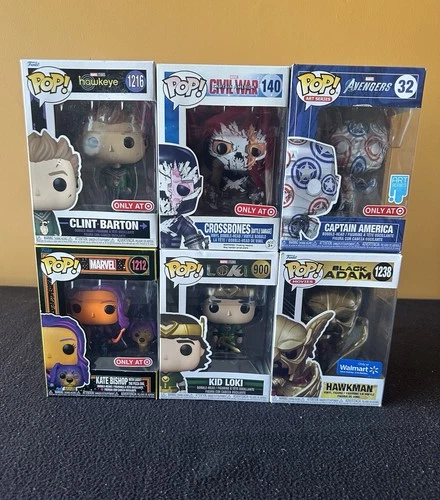 FUNKO POP! VINYL: SUPERHERO LOT (INCLUDES EXCLUSIVE POPS)