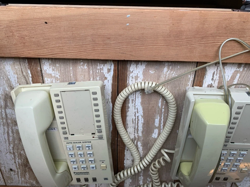 Panasonic Easa-Phone Vintage Speaker Phone x2 (2) Phones - Image 2 of 4