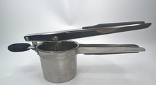 OXO Good Grips Stainless Steel Potato Ricer w/ Non-Slip Bowl Grips EUC