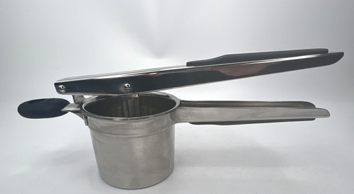 OXO Good Grips Stainless Steel Potato Ricer w/ Non-Slip Bowl Grips EUC