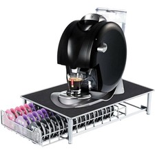 Kapselhalter Kaffeekapselspender Edelstahl Schubladensystem für Tassimo