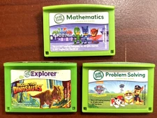 3 Leap Frog LeapPad Explorer Learning Game lot  LeapPad 1 2 3 XDI Ultra