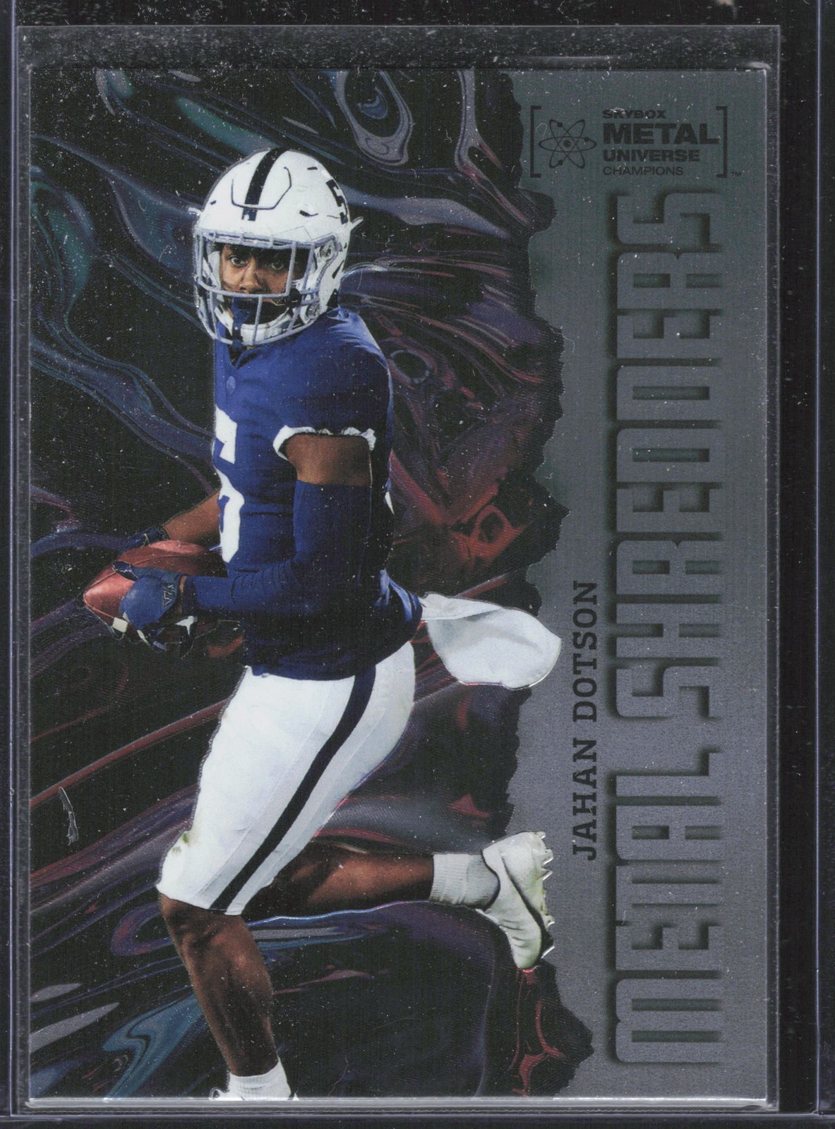 2022 SkyBox Metal Universe Champions #139 Jahan Dotson RC Spectrum