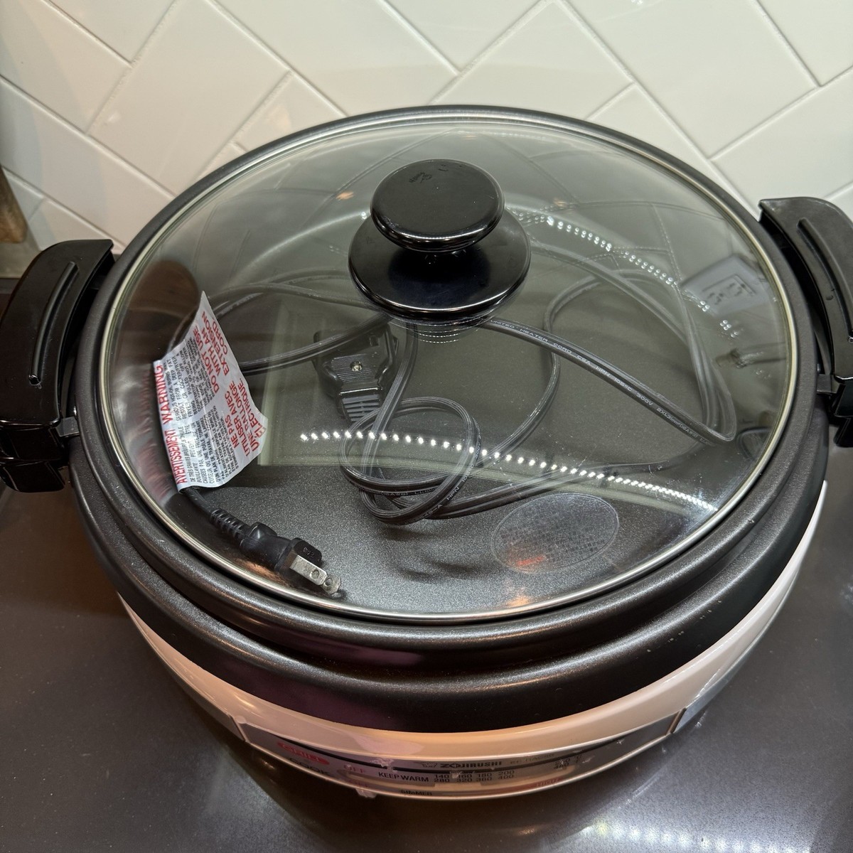 ZOJIRUSHI GOURMET D'EXPERT EP-RAC50 OPERATING INSTRUCTIONS MANUAL Pdf