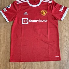 Manchester United 21-22 Home Champions League Cristiano Ronaldo Replica Jersey