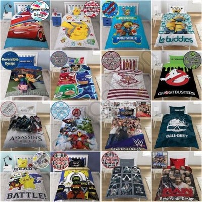 Jungen Charakter Einzel Bettbezüge - Superhelden, Call Of Duty, Star Wars + Mehr