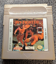 Pit-Fighter (Nintendo Game Boy, 1990) Cart Only - Authentic