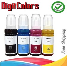 Refill Ink 522 T522 for EcoTank ET-2800 ET-2803 ET-2850 ET-4700 ET-4800 ET-4810