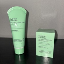 Global Beauty Blemish Control Moisturizer, cleanser Spot Treatment lot of 2 new