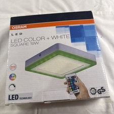 LEDVANCE LED Color + WH Square 200mm 19W + Rc Warm White (25) 