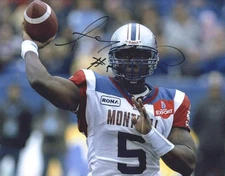 Adrian Mcpherson signed NFL football 8x10 photo W/Cert Autographed (A0356