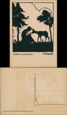 Shadow Cut Little Brother and Sister Fairy Tale 1939