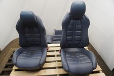 Set Front Rear Seat Blue Leather Oem Ferrari California Convertible 2010 Note