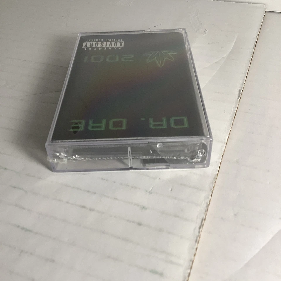 Dr. Dre 2001 аудио кассета ленты запечатанный совершенно новый Gansta рэп West Coast L #63C - Изображение 3 из 4