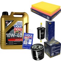 Inspektionskit Filter Liqui Moly ÖL 5L 10W-40 FüR Opel Corsa C F08 F68 1.4 1.8