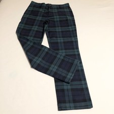 Vineyard Vines Pants Boy s, Sz 12, Plaid Breaker Preppy, Pre-owned Excellent