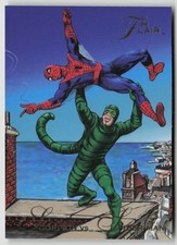 1994 Flair Marvel Scorpion vs Spider-Man Card 15 Trading Card Comic Collectible