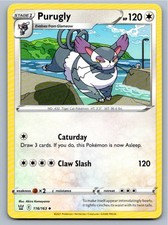 2021 POKEMON PURUGLY BATTLE STYLES 116/163 UNCOMMON NM A44835 FREE S&H on eBay
