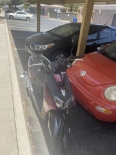 fighter pro 50cc moped. has a gy6 engine. doesn’t have too many miles on it.