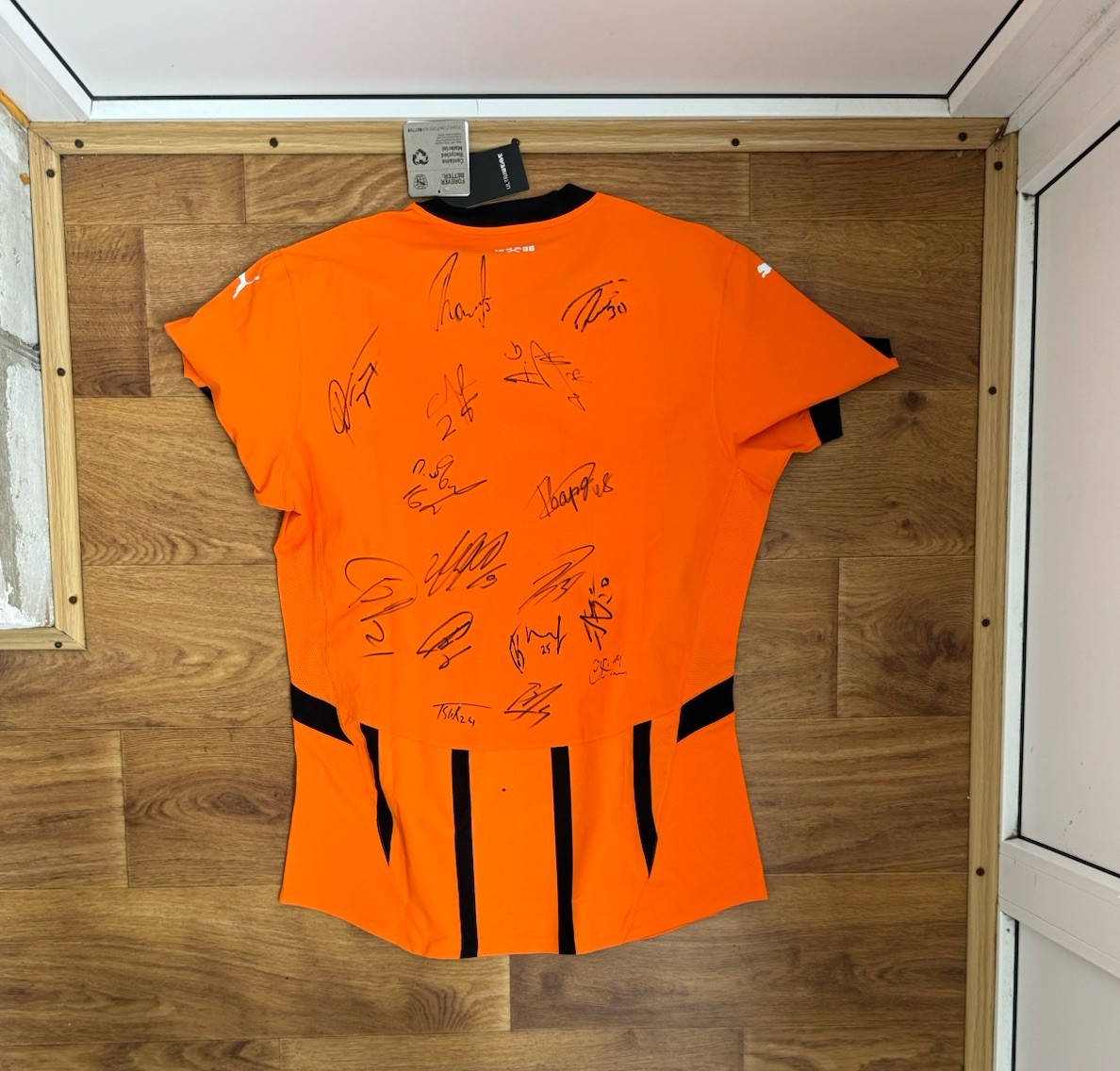 Shakhtar Donetsk 2023-2024 Away Authentic Jersey Player Issue Shirt  sz L thumbnail 6