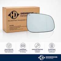 Spiegelglas Aussenspiegel Rechts Diederichs 7661226 FÜR Volvo Ersatzglas Spiegel