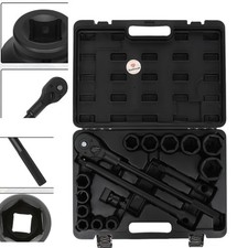 LKW Pkw Kraft 3/4 zoll Steckschlüssel Satz 3/4" Sechskant Knarrenkasten 16-tlg