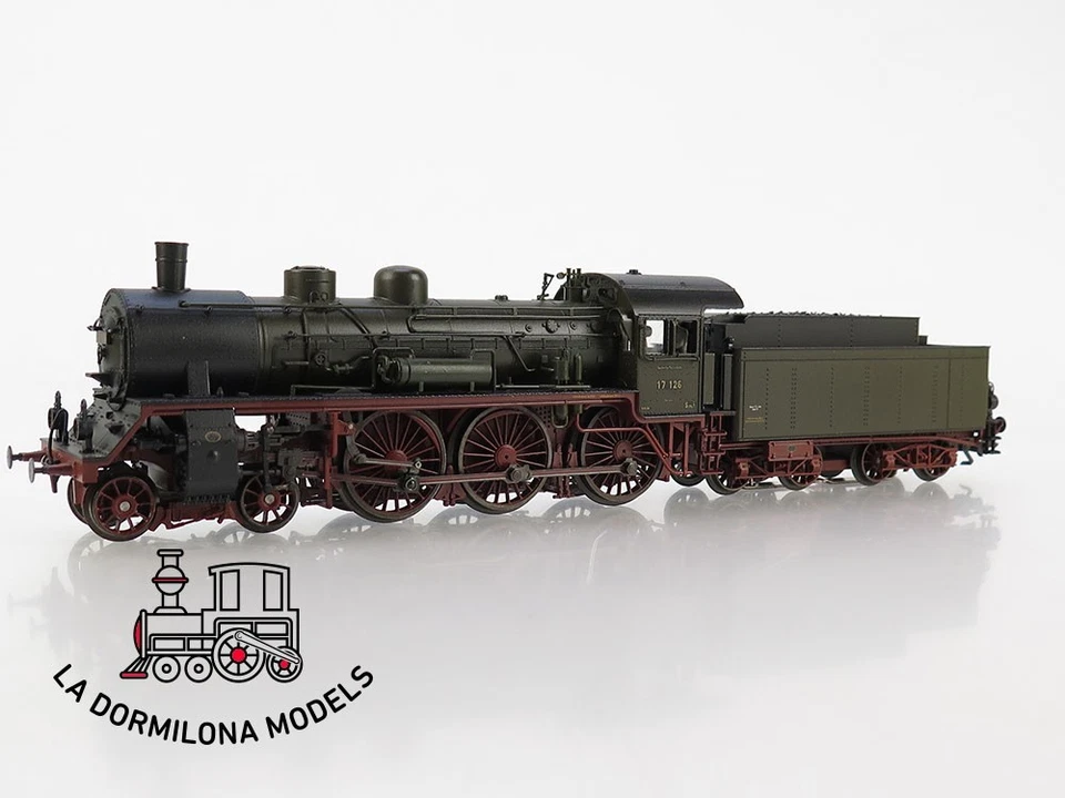 CU862 H0 ~AC DIGITAL SOUND TRIX 22522 Schnellzuglokomotive BR 17 126 der DRG - Imagen 2 de 4