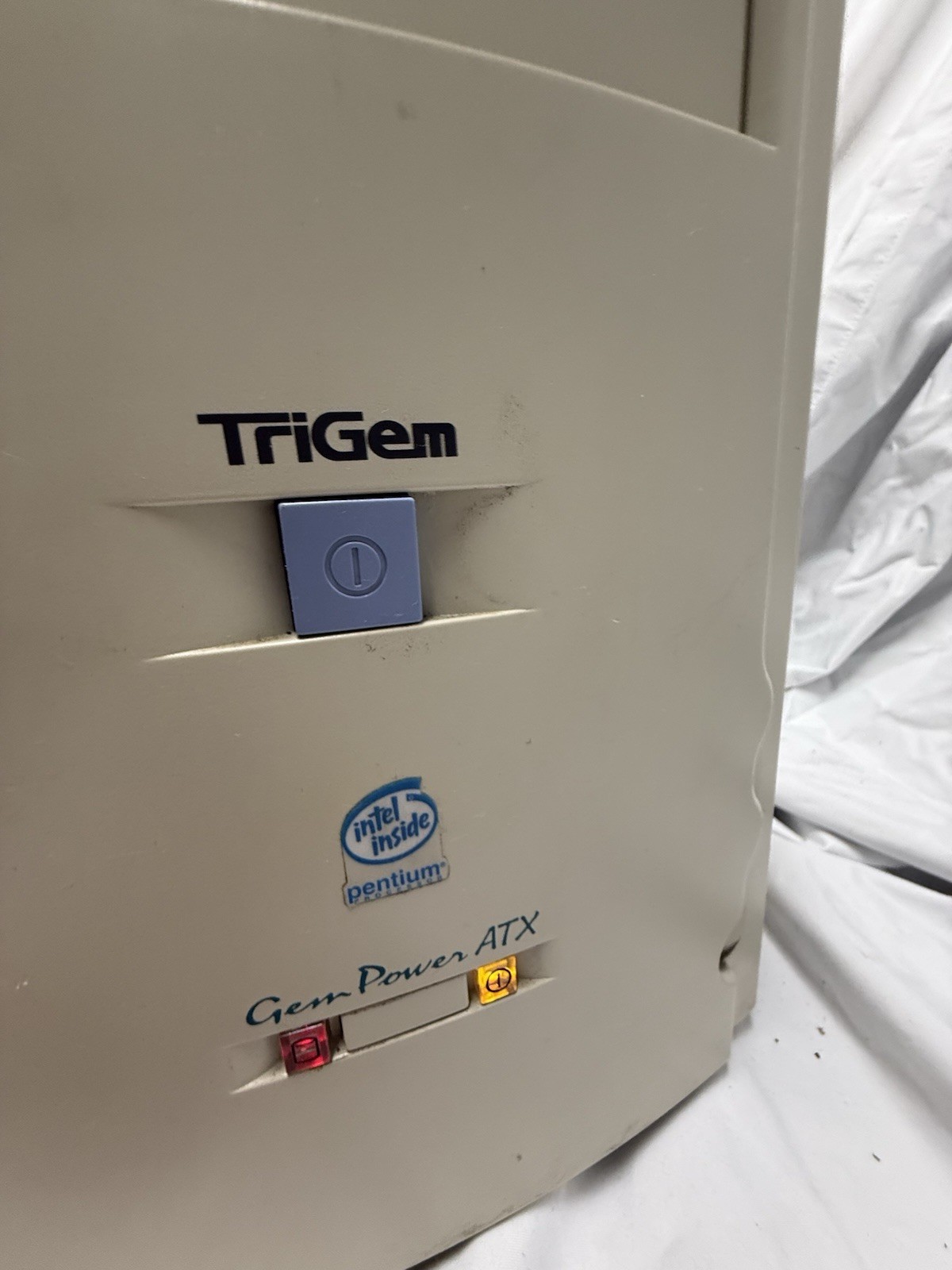 VTG TriGem Intel Pentium Desktop Computer Tower Socket 7 ISA /PCI-16x CdROM ASIS