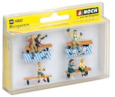 NOCH 15832 HO Scale Beer Garden
