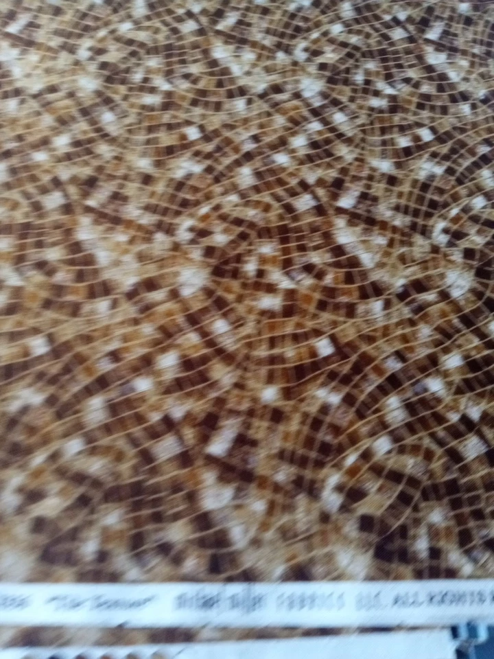 2 piezas tela edredón algodón textura azulejo Michael Miller 10*42" cada uno Foto 2 de 4