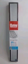 Oatey DLS1240R2 24 in. Stainless Linear Shower Drain Tile in Pattern Drain Cover