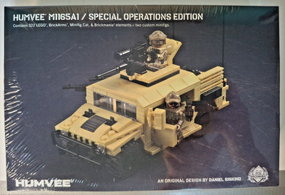 Brickmania Humvee M1165A1 Special Ops - New in Box / Shrink-wrapped