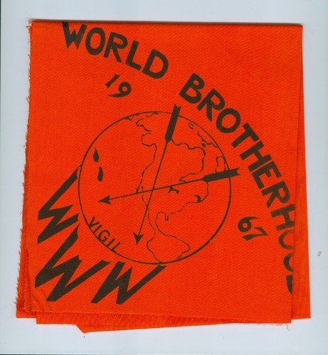OA 1967 World Brotherhood WWW Vigil neckerchief dl