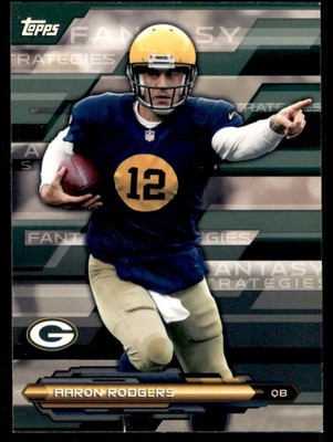 2014 Topps - Fantasy Strategies Aaron Rodgers #FFS-AR