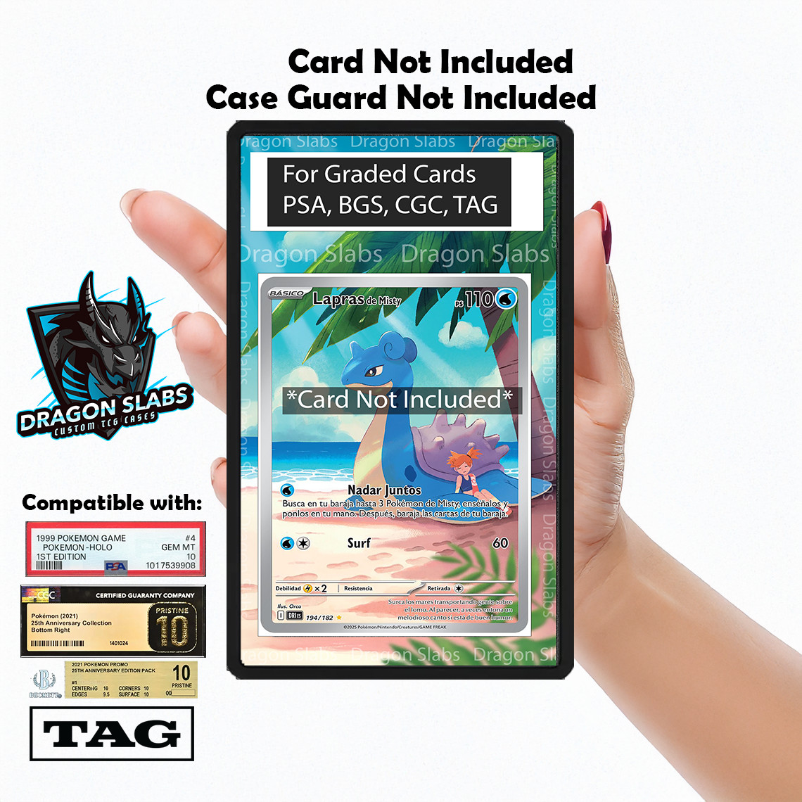 Misty's Lapras 194 Destined Rivals PSA BGS CGC TAG Extended Art Pokemon