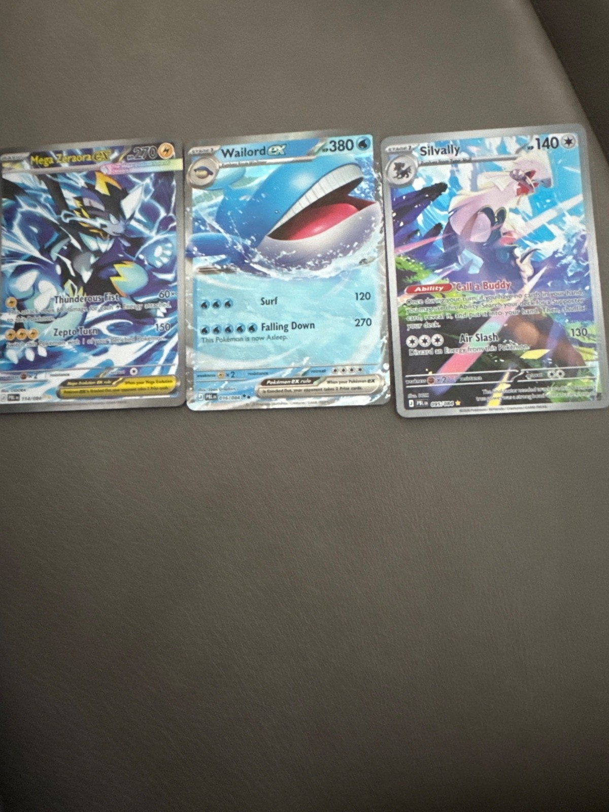 Mega Zeraora ex 114/084 Me05: Pitch Black Holo